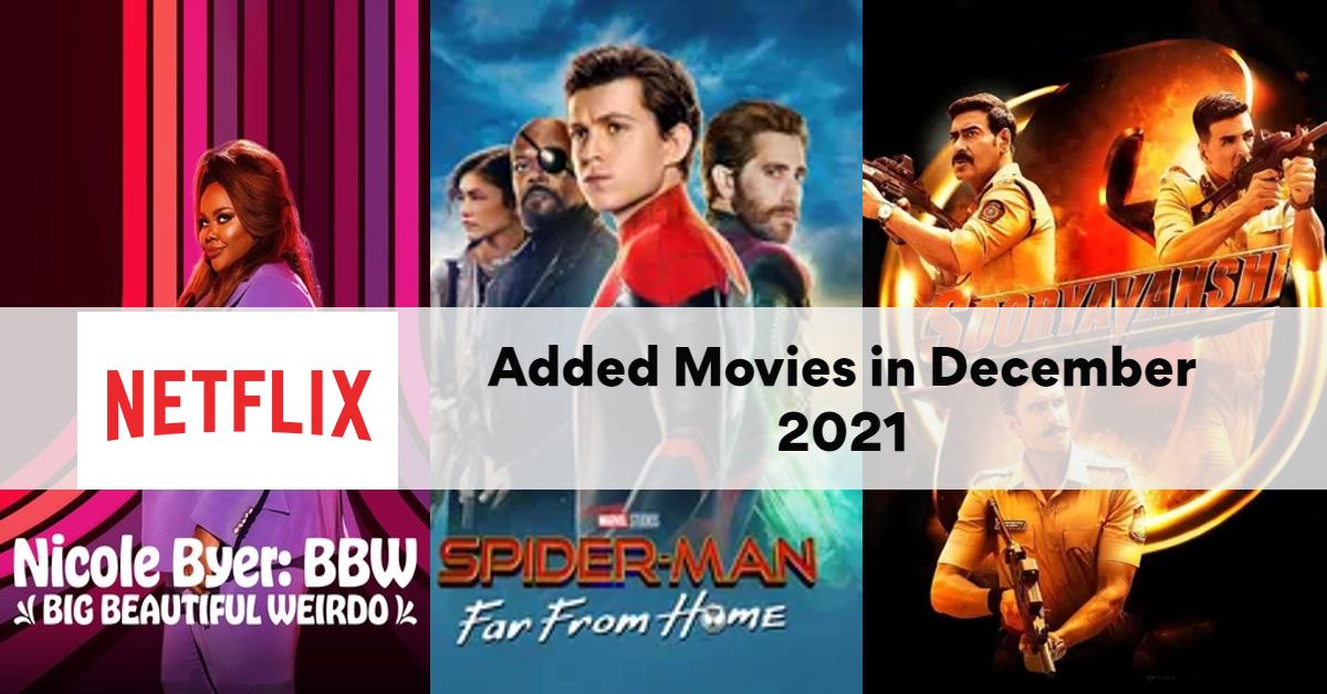 Netflix Added Movies in December 2021