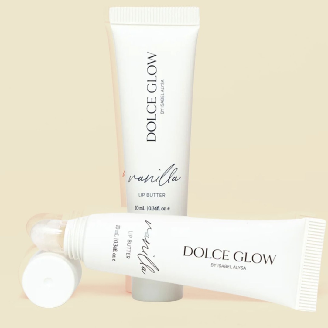 Celeb-Loved Tan Brand Dolce Glow Made a Lip Butter—and It’s Really Good - E! Online