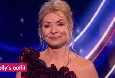 Dancing On Ice fans gush over Holly Willoughby's 'gorgeous' and 'elegant' dress