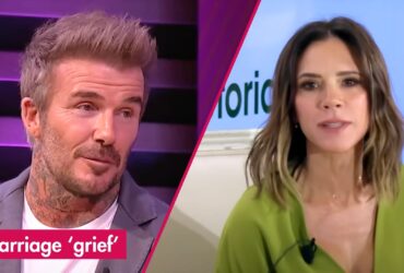 David Beckham reveals "plenty of grief" in relationship with Victoria