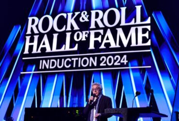 CLEVELAND, OHIO - OCTOBER 19: Roger Daltrey speaks onstage during the 2024 Rock & Roll Hall Of Fame Induction Ceremony streaming on Disney+ at Rocket Mortgage Fieldhouse on October 19, 2024 in Cleveland, Ohio.  (Photo by Theo Wargo/Getty Images for The Rock and Roll Hall of Fame)