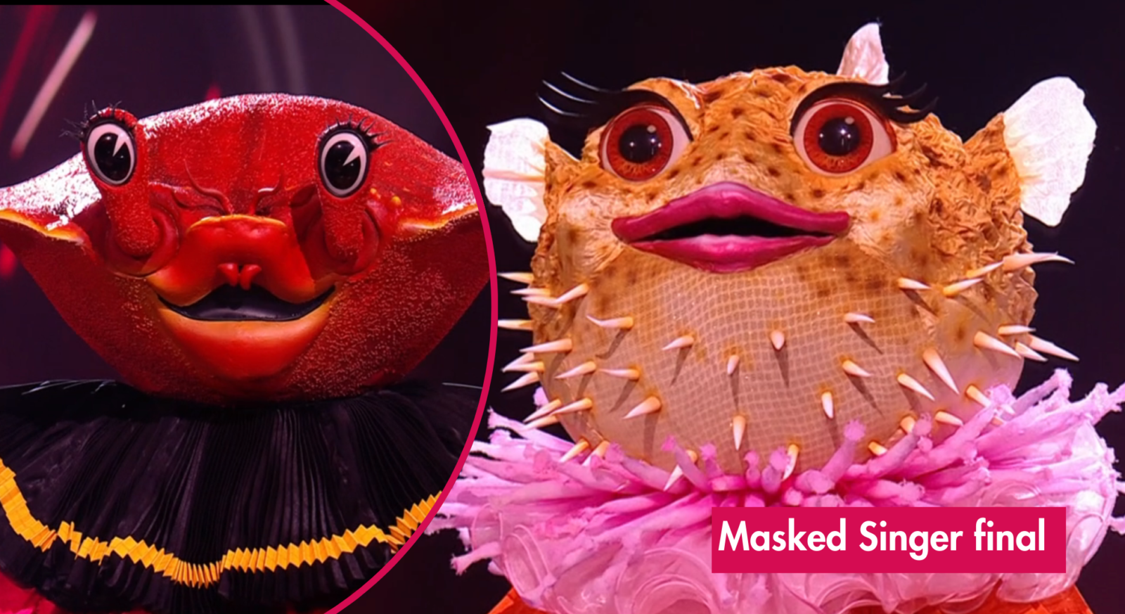 The Masked Singer winner revealed as Dressed Crab and Pufferfish unmasked: "A deserving champion"