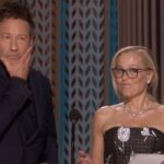 'The X-Files' Stars David Duchovny and Gillian Anderson Reunite at the 2025 SAG Awards—And Almost Forget Why They Were There
