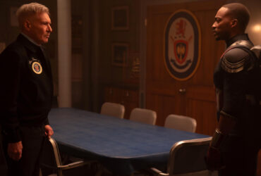 Harrison Ford and Anthony Mackie in 'Captain America: Brave New World.'