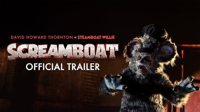 ‘Screamboat’ Official Trailer: David Howard Thornton Plays Hide-and-Squeak in New Disney IP Nightmare