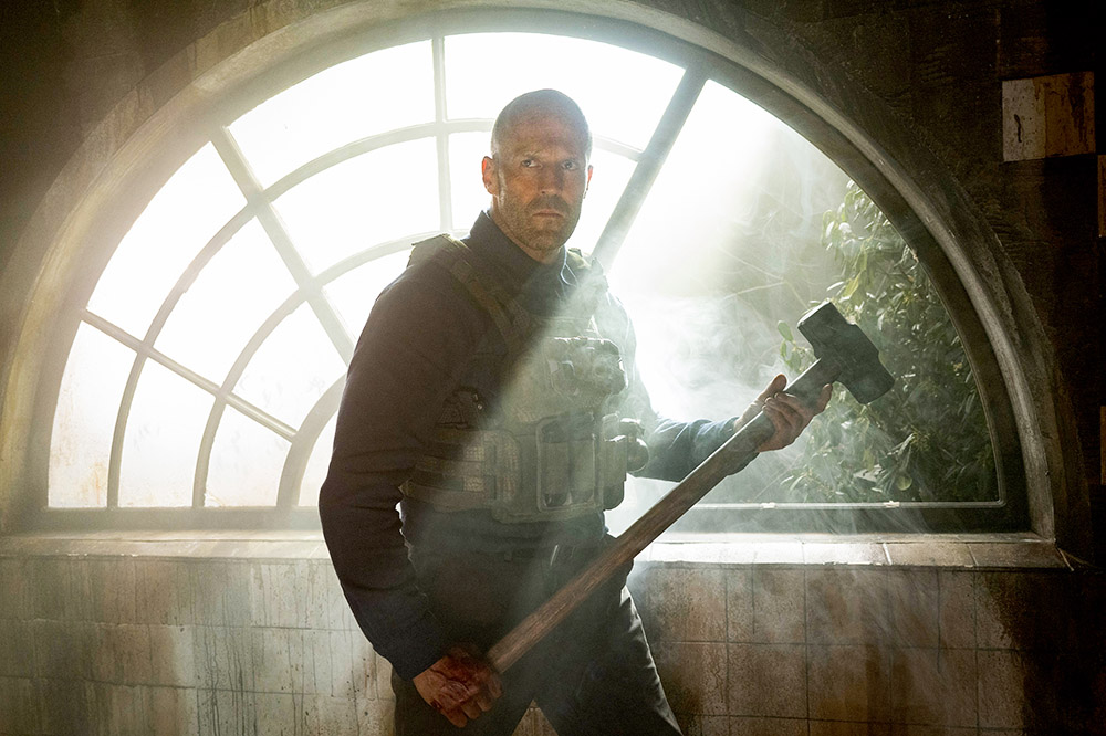 Jason Statham as Levon Cade in director David Ayer's A Working Man.