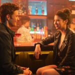 Jack Quaid as Nate and Amber Midthunder as Sherry in Novocaine from Paramount Pictures.