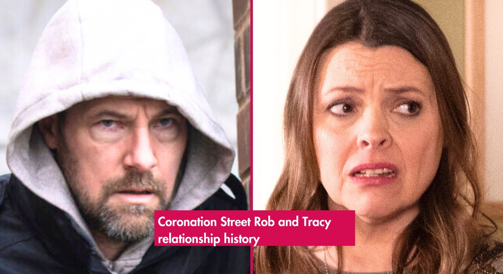 Coronation Street: Complete rundown of Tracy and Rob's relationship history as Rob tries to flee country