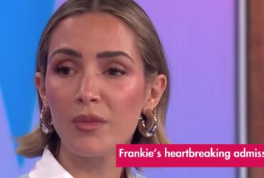 Loose Women's Frankie Bridge reveals son's heartbreaking gift after he saw her 'crying in despair' amid health struggle