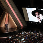 Morgan Freeman speaks onstage during the 97th Annual Oscars at Dolby Theatre on March 02, 2025 in Hollywood, California.