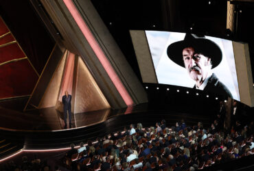 Morgan Freeman speaks onstage during the 97th Annual Oscars at Dolby Theatre on March 02, 2025 in Hollywood, California.