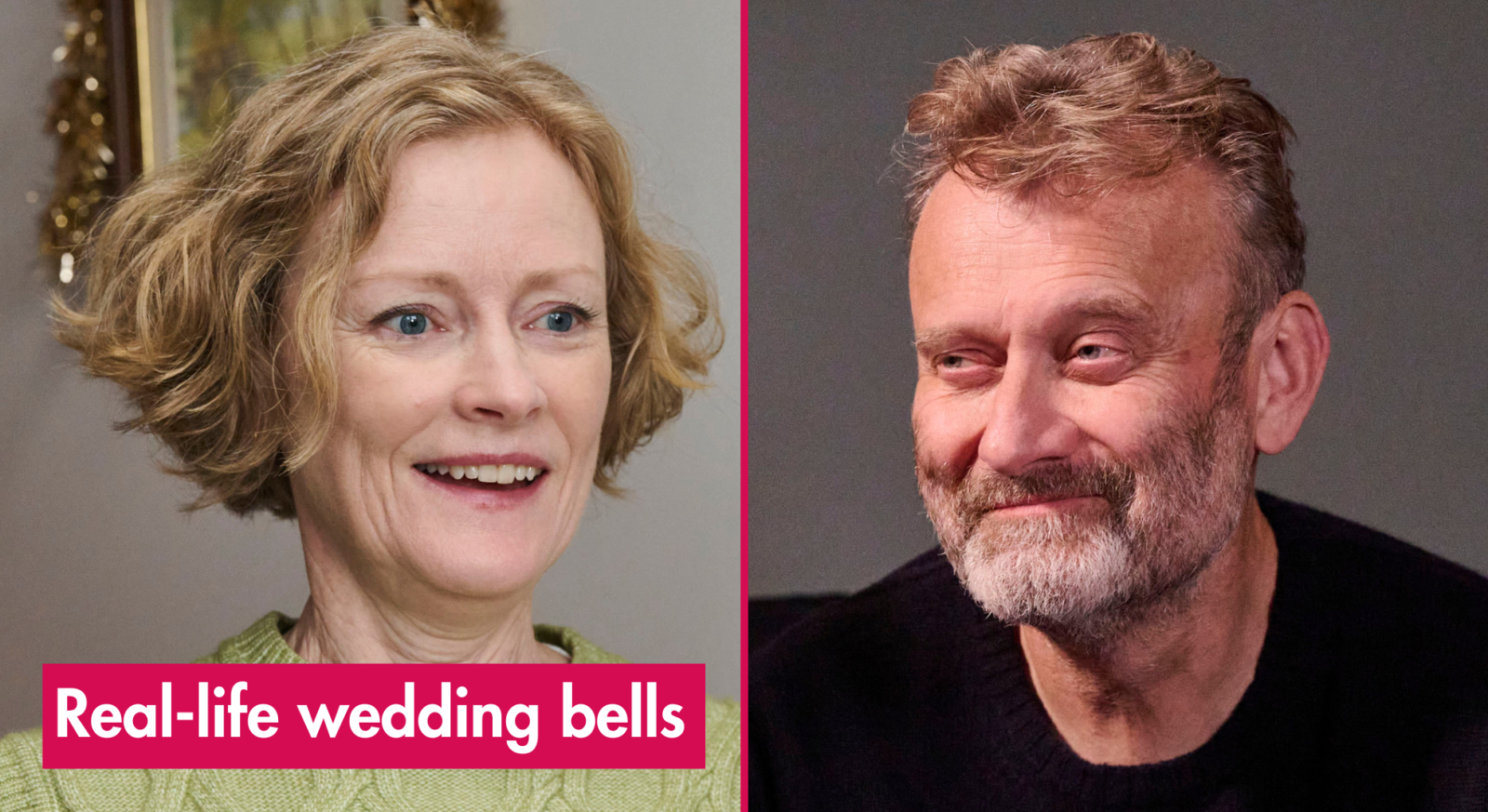 Outnumbered stars Claire Skinner and Hugh Dennis have secretly tied the knot in "real TV love story"
