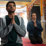 Karan Soni and Jonathan Groff in 'A Nice Indian Boy.'
