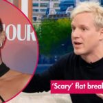 Terrified Jamie Laing used his body as a barricade against burglar as wife Sophie Habboo lay in bed upstairs
