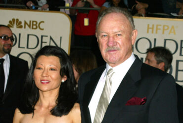 Gene Hackman & wife Betsy Hackman during The 60th Annual Golden Globe Awards - Arrivals at The Beverly Hilton Hotel in Beverly Hills, California, United States.