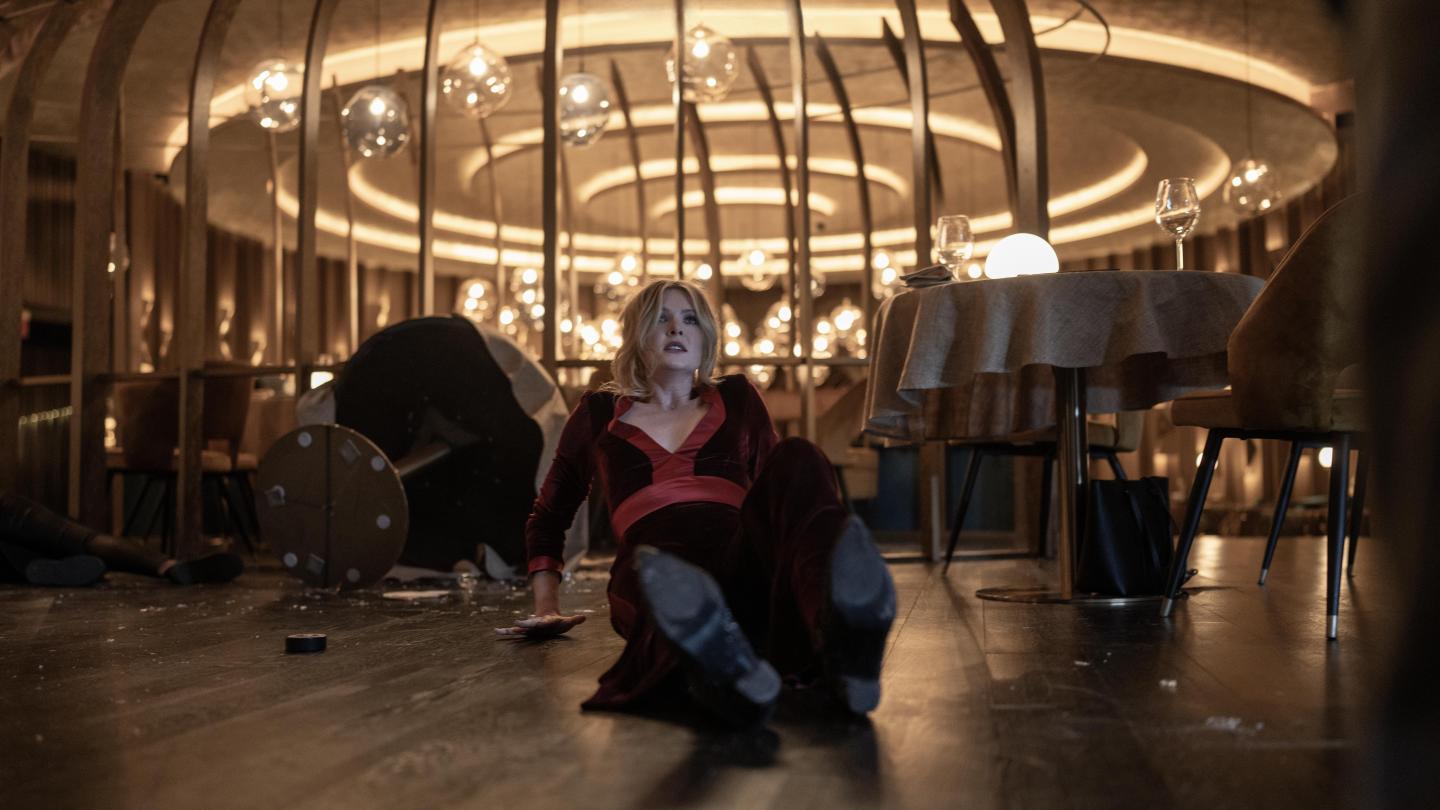 ‘Drop’ Review: A Game Meghann Fahy Endures a Lethal Date in Entertaining Blumhouse Horror