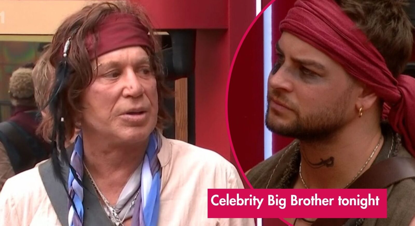 Celebrity Big Brother tonight: Fans slam Mickey Rourke's bizarre altercation with Chris Hughes: 'He can't be going around acting like that'