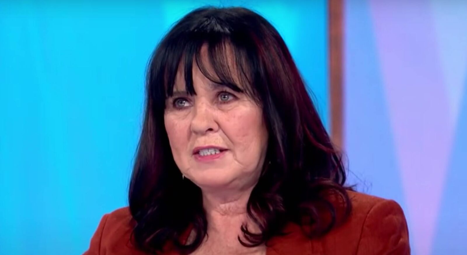 Coleen Nolan appears emotional