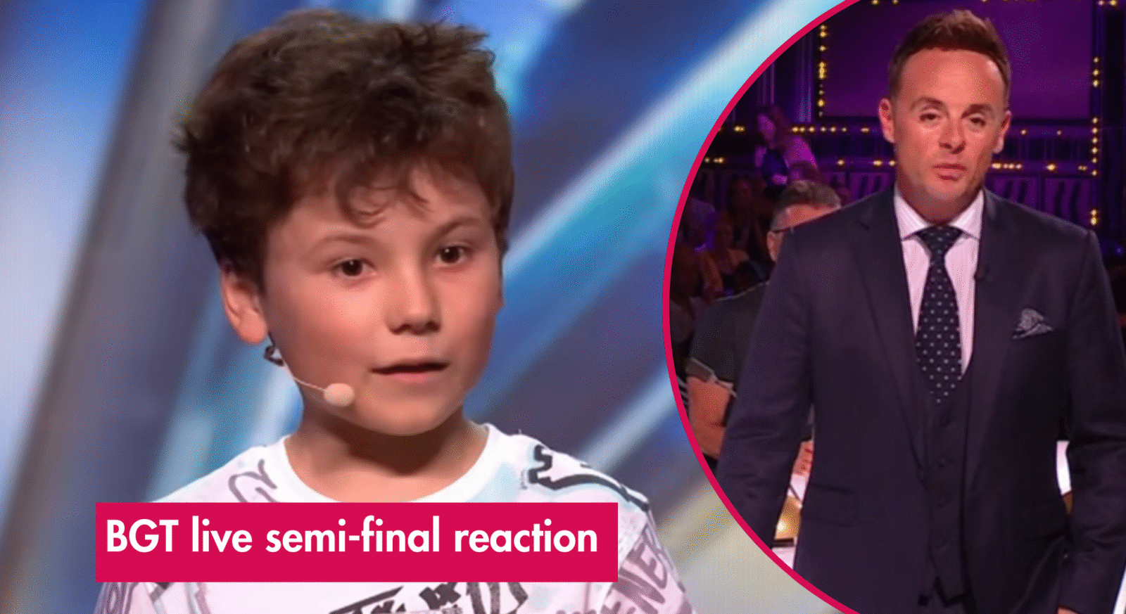 Concerns for BGT hopeful Teddy Magic, 8, as he misses live semi-final and Ant and Dec share statement