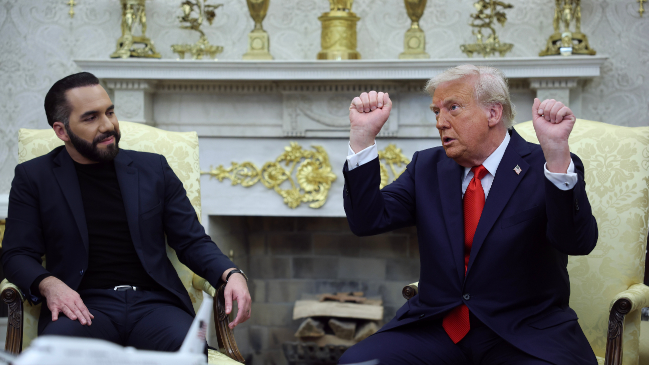 Trump Meets With El Salvador President Nayib Bukele.