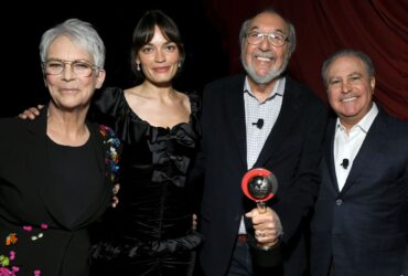 Jamie Lee Curtis, Emma Mackey Honor Their ‘Ella McCay’ Director James L. Brooks at CinemaCon