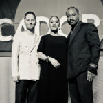 Sev Ohanian, Zinzi Coogler and Ryan Coogler at Sinners Premiere