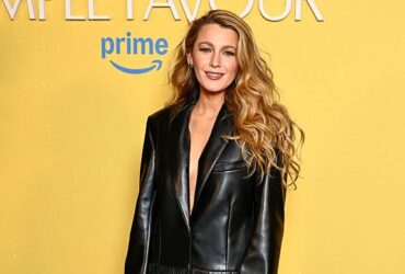 LONDON, ENGLAND - APRIL 15: Blake Lively attends the "Another Simple Favour" special screening at the Ham Yard Hotel on April 15, 2025 in London, England. (Photo by Gareth Cattermole/Getty Images)