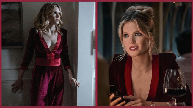 ‘Drop’ Dead Gorgeous: Why Meghann Fahy’s Killer Red Jumpsuit Wears Like a Weapon of Suspense