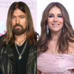 Billy Ray Cyrus and Elizabeth Hurley Seal Their Romance With a Kiss