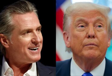 Gavin Newsom, Donald Trump