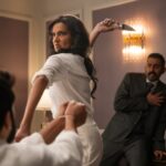 Of Course Poorna Jagannathan’s Favorite ‘Deli Boys’ Scene Involved Beating Up Tan France in Heels
