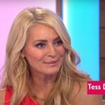 Tess Daly leaves her followers stunned as she poses in daring gold bikini: "Hot stuff"