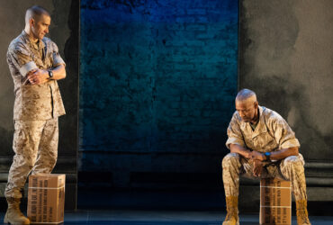 Jake Gyllenhaal and Denzel Washington in Othello